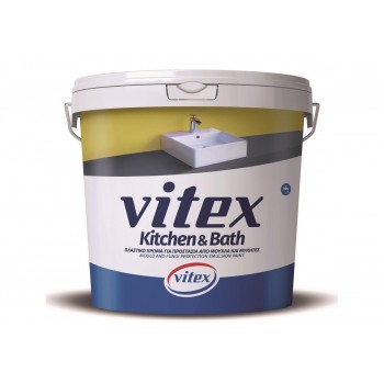 VITEX - Kitchen & Bath / Αντιμουχλικό - Αντιμυκητιακό Πλαστικό Λευκό Χρώμα 3lt - 06053