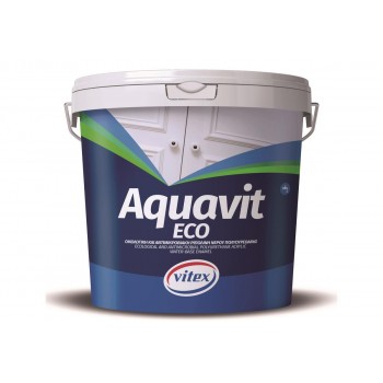 VITEX - Aquavit Eco / Οικολογικό Βερνικόχρωμα Νερού Ματ Λευκό 2,5lt - 11224