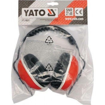 YATO - ΑΚΟΥΣΤΙΚΑ ΠΡΟΣΤΑΣΙΑΣ - ΥΤ-74621  YATO - ΑΚΟΥΣΤΙΚΑ ΠΡΟΣΤΑΣΙΑΣ - ΥΤ-74621
