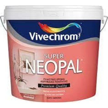 VIVECHROM - Super Neopal / Λευκό Πλαστικό Χρώμα Κορυφαίας Ποιότητας 10lt - 31617