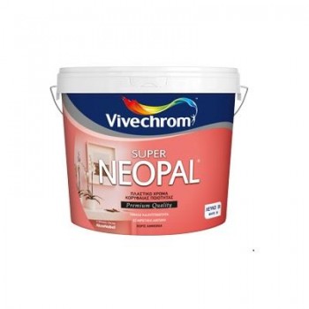 VIVECHROM - Super Neopal / Λευκό Πλαστικό Χρώμα Κορυφαίας Ποιότητας 3lt - 31600