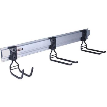 TACTIX Storage System with 3 hooks and 1 aluminum Rail 81 Cm (328402)
