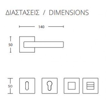 CONVEX - 1605 ROR ΖΕΥΓΟΣ ΧΕΙΡΟΛΑΒΩΝ ΠΟΡΤΑΣ ΜΕ ΡΟΖΕΤΑ ΚΑΙ ΕΠΙΣΤΟΜΙΑ ΚΛΕΙΔΙΟΥ ΜΑΤ ΝΙΚΕΛ - 1605-S05S05 CONVEX - 1605 ROR ΖΕΥΓΟΣ ΧΕΙΡΟΛΑΒΩΝ ΠΟΡΤΑΣ ΜΕ ΡΟΖΕΤΑ ΚΑΙ ΕΠΙΣΤΟΜΙΑ ΚΛΕΙΔΙΟΥ ΜΑΤ ΝΙΚΕΛ - 1605-S05S05