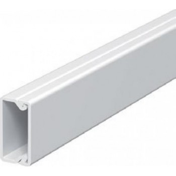 Eurolamp - Channel Plastic with Sticker 2m White 20x10mm - 160-56133