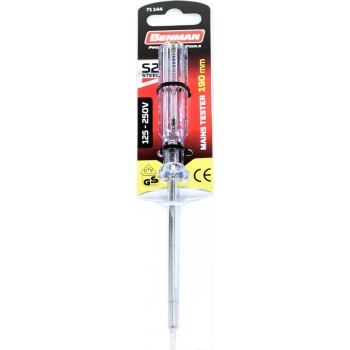 Benman - Test Screwdriver Straight with Length 3,5x190mm - 71144