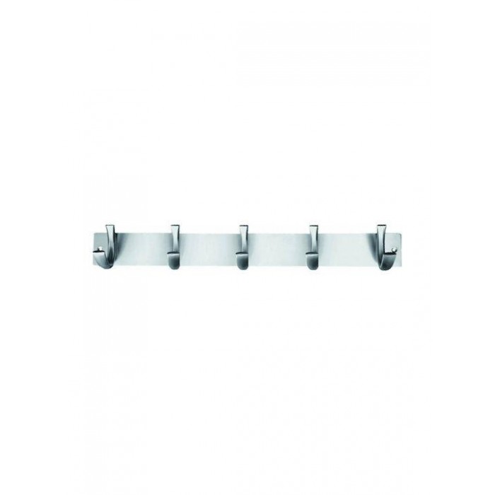 Import Hellas - Κ31063/4 Metal Wall Hanger 4 Positions Nickel Matt 36.5cm - 36-3806 Import Hellas - Κ31063/4 Metal Wall Hanger 4 Positions Nickel Matt 36.5cm - 36-3806