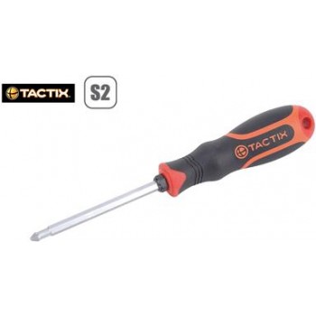 TACTIX screwdrivers 6 in 1, cross, with non-slip handle 205201