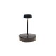 Zafferano - Lamp Table Rechargeable Swap Mini Φ10x14,8cm Led 2W IP65 Black - LD1011N3