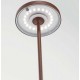 Zafferano - Poldina Reverso Watertight Table Lamp Rechargeable with Integrated LED in Rust Color Φ11x35cm 2,3W - LD0420R3