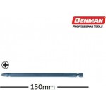 Benman - set of 2 screwdriver noses Cross Torsion PH2X150 - 72205