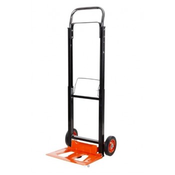 Black & Decker - Folding Aluminum Carrying Trolley for Cargo up to 90kg Orange 66689 - BXWT-H305