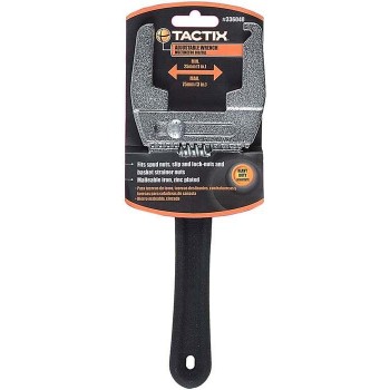 TACTIX Multi-purpose Wrenches Cr-V adjustable, with plastic handle 25-75Mm 336040