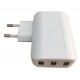 Bulle - Cordless Charger with 3 USB-A Ports White - 607062