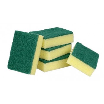 KRAUSMANN - SET of kitchen sponges with Fibra 5PCS - HS55295