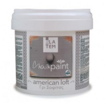 Blatem - Chalk Paint Χρώμα Κιμωλίας American Loft / Γκρι Σοφίτας 500ml - 85285