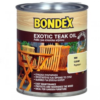 Bondex - Exotic Teak Oil / Άχρωμο Λάδι Τικ 500ml - 75877