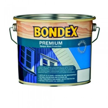 Bondex - Premium / Οικολογικό Αδιαφανές Βερνίκι Εμποτισμού Νερού White 800 2,5lt - 56113