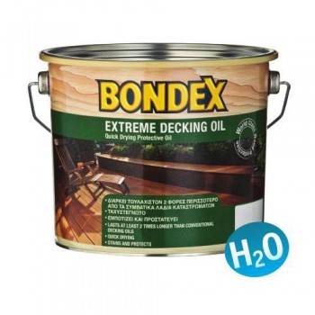 Bondex - Extreme Decking Oil / Ειδικό Λάδι Εμποτισμού και Προστασίας Ξύλου Τικ 729 20lt - 66198
