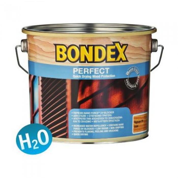 Bondex - Perfect / Υδατοδιάλυτο Εμποτιστικό Ξύλου Oak 722 2,5lt - 52894