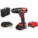 SKIL - 3020 HB IMPACT DRILL/DRIVER SET 18V + 2 BATTERIES 2.5Ah + FAST CHARGER + CASE - CD1E3020HB