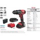 SKIL - 3020 HB IMPACT DRILL/DRIVER SET 18V + 2 BATTERIES 2.5Ah + FAST CHARGER + CASE - CD1E3020HB