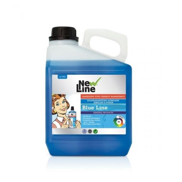 New Line - Blue Line Καθαριστικό Υγρό Γενικής Χρήσης 3lt - 90045