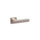 CONVEX - 2145 ROR PAIR OF DOOR HANDLES WITH ROSETTE AND KEY MOUTHPIECES MATT NICKEL - 2145-S05S05