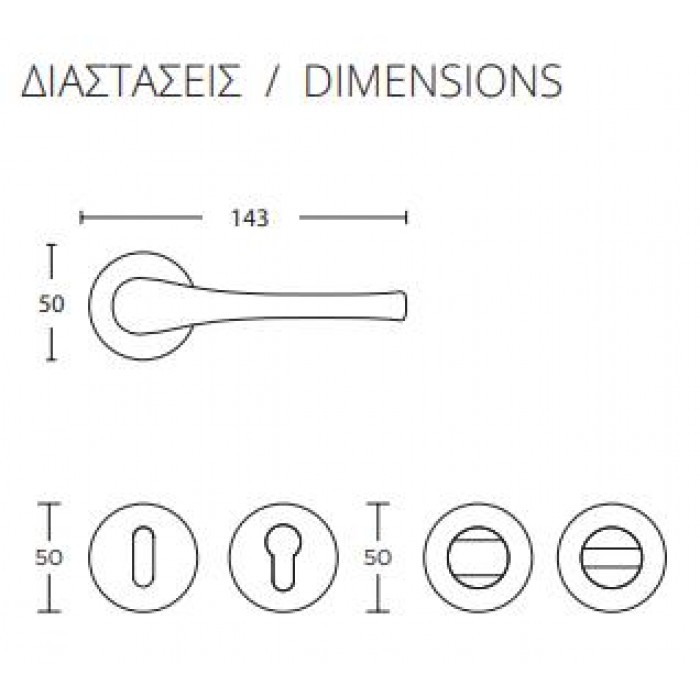 CONVEX - 1615 ROR ΖΕΥΓΟΣ ΧΕΙΡΟΛΑΒΩΝ ΠΟΡΤΑΣ ΜΕ ΡΟΖΕΤΑ ΚΑΙ ΕΠΙΣΤΟΜΙΑ ΚΛΕΙΔΙΟΥ ΜΑΤ ΧΡΩΜΙΟ - 1615-S24S24 CONVEX - 1615 ROR ΖΕΥΓΟΣ ΧΕΙΡΟΛΑΒΩΝ ΠΟΡΤΑΣ ΜΕ ΡΟΖΕΤΑ ΚΑΙ ΕΠΙΣΤΟΜΙΑ ΚΛΕΙΔΙΟΥ ΜΑΤ ΧΡΩΜΙΟ - 1615-S24S24