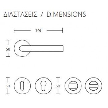 CONVEX - 1755 ROR ΖΕΥΓΟΣ ΧΕΙΡΟΛΑΒΩΝ ΠΟΡΤΑΣ ΜΕ ΡΟΖΕΤΑ ΚΑΙ ΕΠΙΣΤΟΜΙΑ ΚΛΕΙΔΙΟΥ ΜΑΤ ΝΙΚΕΛ - 1755-S05S05 CONVEX - 1755 ROR ΖΕΥΓΟΣ ΧΕΙΡΟΛΑΒΩΝ ΠΟΡΤΑΣ ΜΕ ΡΟΖΕΤΑ ΚΑΙ ΕΠΙΣΤΟΜΙΑ ΚΛΕΙΔΙΟΥ ΜΑΤ ΝΙΚΕΛ - 1755-S05S05