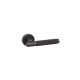 CONVEX - 1745 ROR PAIR OF DOOR HANDLES WITH MATT BRONZE ROSETTE AND KEY MOUTHPIECES - 1745-S77S77