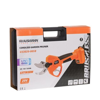 Krausmann - Ψαλίδι Κλαδέματος 20V με Κοπή έως 30mm SOLO - U33020-00SB Krausmann - Ψαλίδι Κλαδέματος 20V με Κοπή έως 30mm SOLO - U33020-00SB