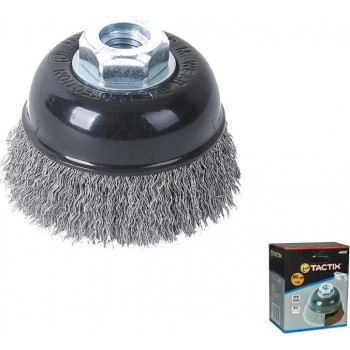 Tactix - Wire Bell Brush for Angle Grinder Μ14Χ75mm - 447225