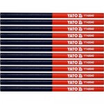 Yato - Set Carpenters Pencils Bicolor 12PCS - YT-69940