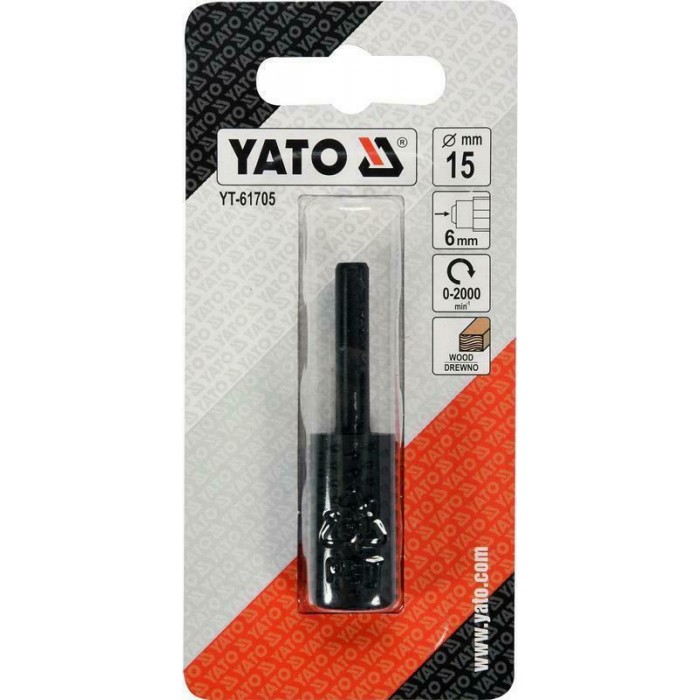 Yato - HSS Ράσπα Ξύλου Κυλινδρική 15mm - YT-61705