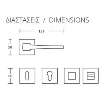 CONVEX - 1495 ROR ΖΕΥΓΟΣ ΧΕΙΡΟΛΑΒΩΝ ΠΟΡΤΑΣ ΜΕ ΡΟΖΕΤΑ ΚΑΙ ΕΠΙΣΤΟΜΙΑ ΚΛΕΙΔΙΟΥ ΜΑΤ ΝΙΚΕΛ - 1495-S05S05 CONVEX - 1495 ROR ΖΕΥΓΟΣ ΧΕΙΡΟΛΑΒΩΝ ΠΟΡΤΑΣ ΜΕ ΡΟΖΕΤΑ ΚΑΙ ΕΠΙΣΤΟΜΙΑ ΚΛΕΙΔΙΟΥ ΜΑΤ ΝΙΚΕΛ - 1495-S05S05