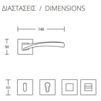 CONVEX - 1145 ROR ΖΕΥΓΟΣ ΧΕΙΡΟΛΑΒΩΝ ΠΟΡΤΑΣ ΜΕ ΡΟΖΕΤΑ ΚΑΙ ΕΠΙΣΤΟΜΙΑ ΚΛΕΙΔΙΟΥ ΜΑΤ ΜΑΥΡΟ - 1145-S19S19 CONVEX - 1145 ROR ΖΕΥΓΟΣ ΧΕΙΡΟΛΑΒΩΝ ΠΟΡΤΑΣ ΜΕ ΡΟΖΕΤΑ ΚΑΙ ΕΠΙΣΤΟΜΙΑ ΚΛΕΙΔΙΟΥ ΜΑΤ ΜΑΥΡΟ - 1145-S19S19
