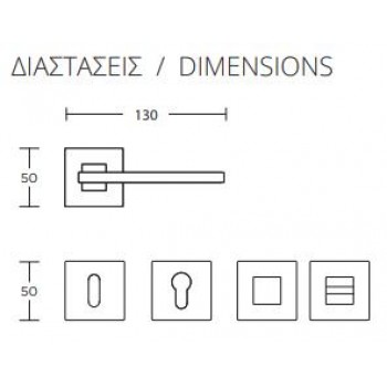 CONVEX - 745 ROR ΖΕΥΓΟΣ ΧΕΙΡΟΛΑΒΩΝ ΠΟΡΤΑΣ ΜΕ ΡΟΖΕΤΑ ΚΑΙ ΕΠΙΣΤΟΜΙΑ ΚΛΕΙΔΙΟΥ ΜΑΤ ΜΑΥΡΟ / ΧΡΩΜΙΟ - 745-S19S04 CONVEX - 745 ROR ΖΕΥΓΟΣ ΧΕΙΡΟΛΑΒΩΝ ΠΟΡΤΑΣ ΜΕ ΡΟΖΕΤΑ ΚΑΙ ΕΠΙΣΤΟΜΙΑ ΚΛΕΙΔΙΟΥ ΜΑΤ ΜΑΥΡΟ / ΧΡΩΜΙΟ - 745-S19S04