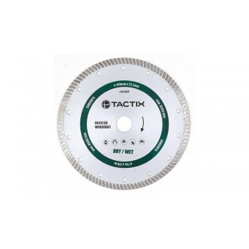 TACTIX - DRY & WET CUT DIAMOND DISC 115mm 4-1/2inch - 425103