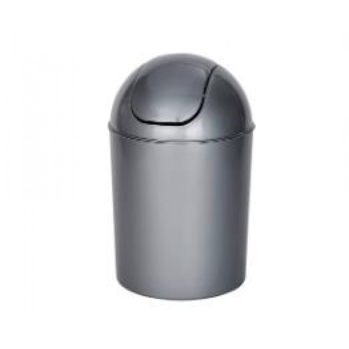 WENKO - PLASTIC BATH BASKET GREY - 218861121 WENKO - PLASTIC BATH BASKET GREY - 218861121
