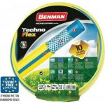 BENMAN - Techno Flex Λάστιχο Ποτίσματος 1/2inchx15m - 77150