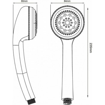 Viospiral - Dorica Shower Phone - 06-01456/S Viospiral - Dorica Shower Phone - 06-01456/S