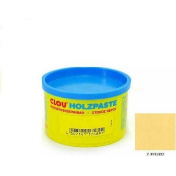 Clou - Holzpaste Water Wood Putty No 2 NATURAL 250gr - 75860