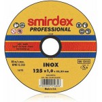 Smirdex - Professional Δίσκος Κοπής Μετάλλου Inox Φ125x1,0x22,23mm - 914P125100

