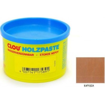 Clou - Holzpaste Water Wood Putty No 10 Walnuts 250gr - 75921