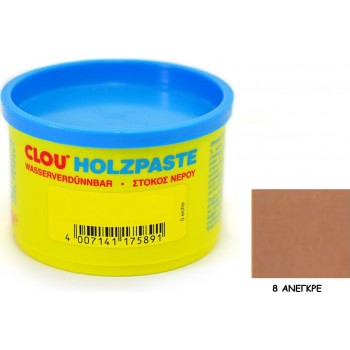 Clou - Holzpaste Water Wood Putty No 8 ANEGRE 250gr - 75907