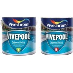 VIVECHROM - VivePool A+B / Εποξειδικό Χρώμα Διαλύτου 2 Συστατικών για Πισίνες Λευκό 3,75lt - 06529