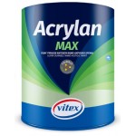 VITEX - Acrylan Max / Υψηλών Αντοχών Νανο-Ακρυλικό Λευκό Χρώμα 750ml - 16762