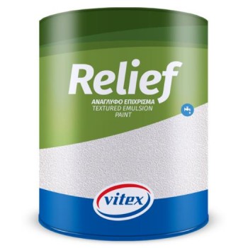 VITEX - Relief / White Plastic Paint Embossed 15kg - 12641