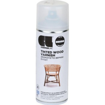 Cosmos Lac - Tinted Wood Varnish Spray No 604 Drys 400ml - 46047