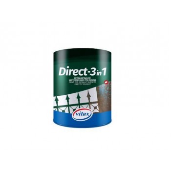 VITEX - Direct 3 in 1 / Γυαλιστερό Ντουκόχρωμα Μετάλλων Απευθείας στη Σκουριά No 33 750ml - 11378